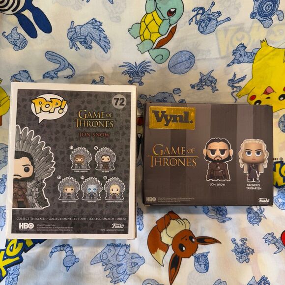 Game Of Thrones Funko Pop & Vinyl John Snow and Daenerys Figure - Picture 2 of 5
